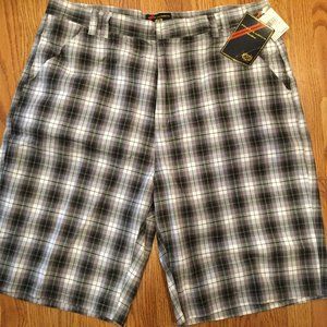 MENS Shorts 44 Phat Farm NWT missing button